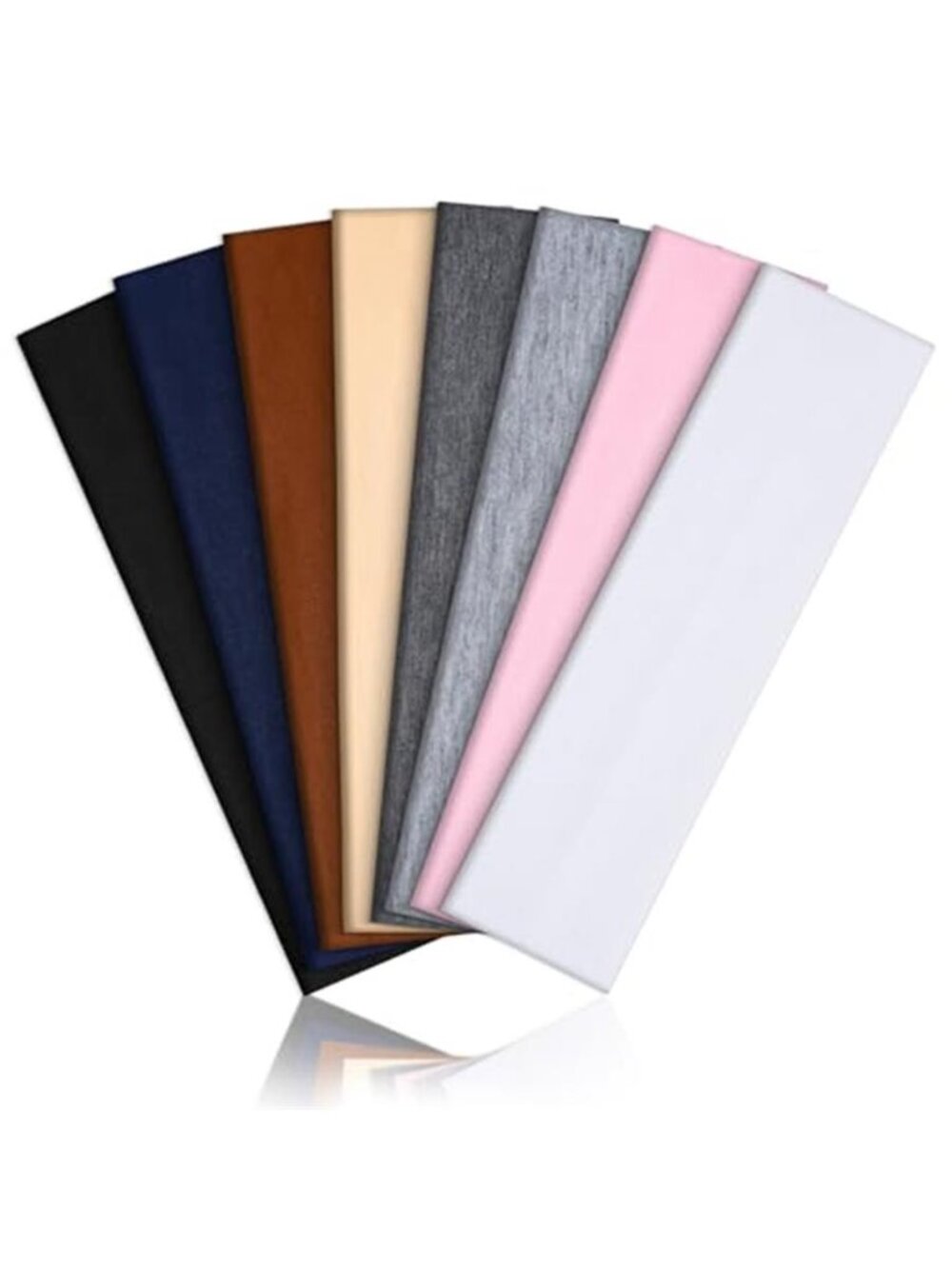 Womens Sweat Headbands Workout Athletic Non Slip Elastic Running Yoga Gym